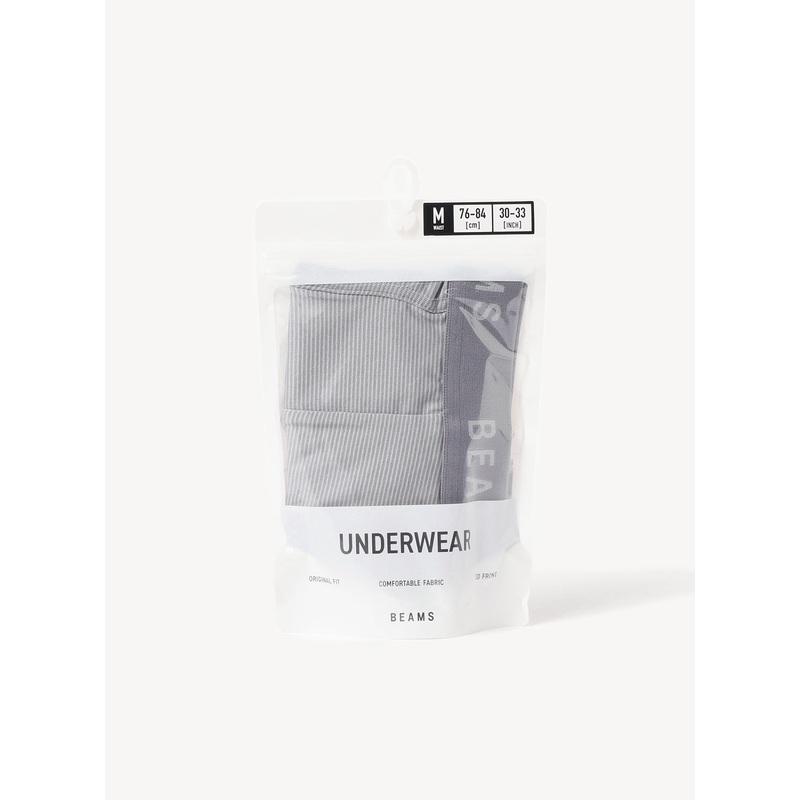 Micro Striped Boxer Shorts|Grey|M|L