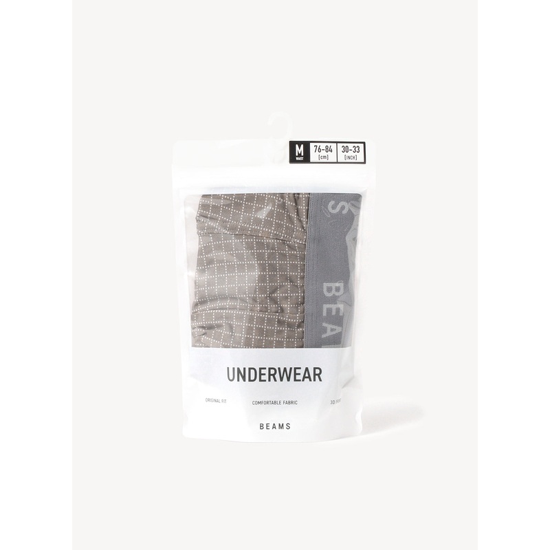 Microgrid Boxer Shorts|Grey|M|L