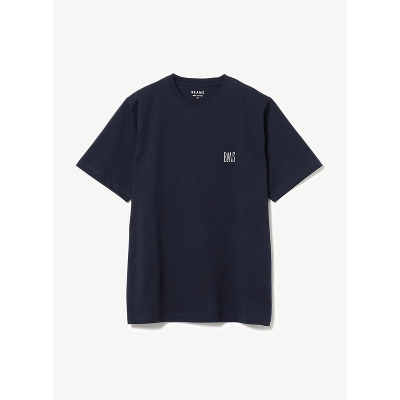 Beams Logo Basic T-Shirt|Navy|S|M|L|XL|XXL