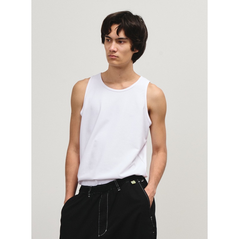 Tech Tanktop|White|M|L