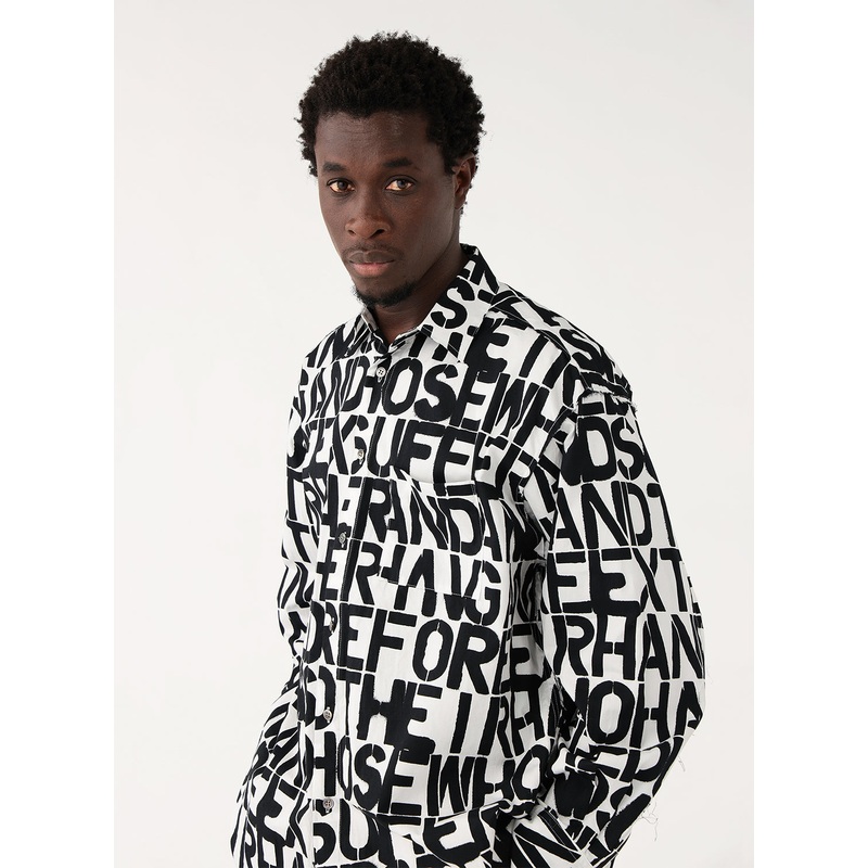 Regular Collar Shirt|PRINT|0|1