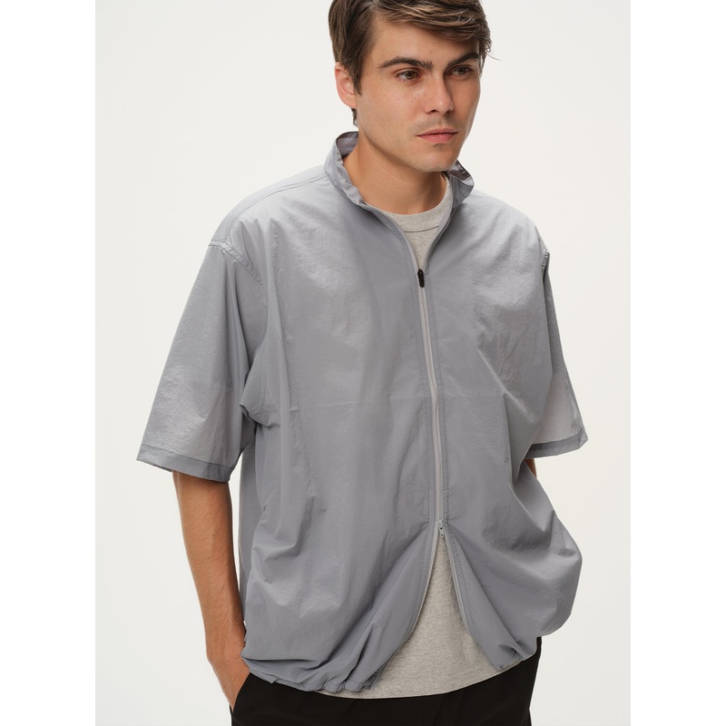 Water-Repellent Tech Shirt|Light Grey|S|M|L|XL