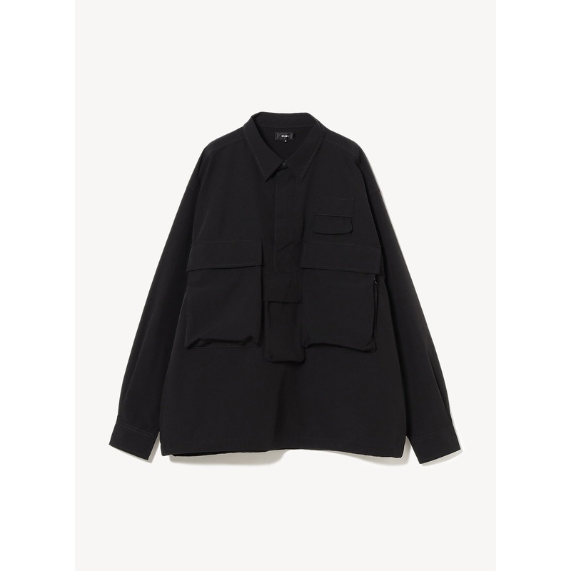 Action Pullover Shirt|Black|S|M|L|XL