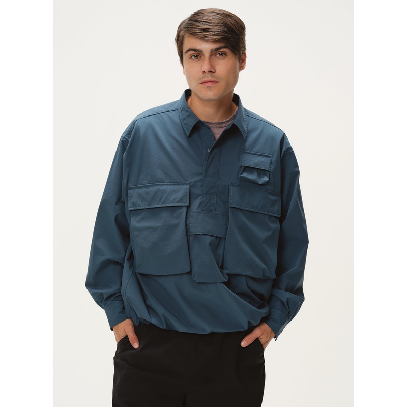 Action Pullover Shirt|Teal|S|M|L|XL