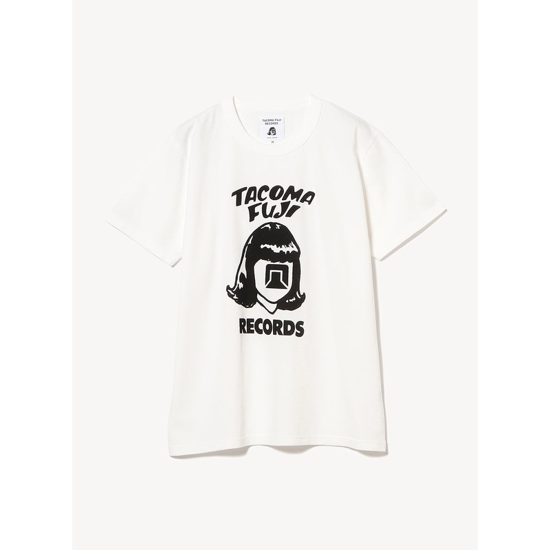 TACOMA FUJI RECORDS Logo Tee|White|M|L|XL