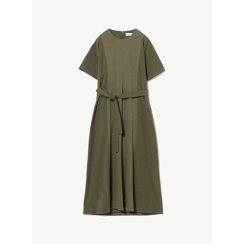 Back-Open Dress|Khaki|One Size