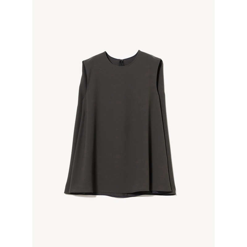 Georgette Flare Blouse|CHARCOAL G.|One Size