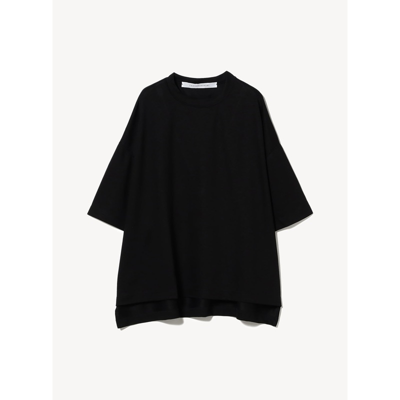 Lea Jersey Diamond Top|Black|One Size