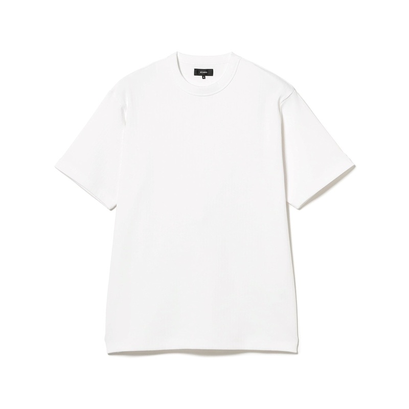 Stretch Ribbed T-Shirt|White|S|M|L|XL