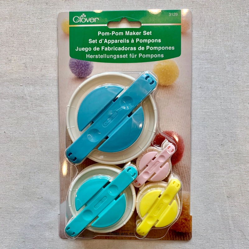 Clover Pompom Makers|Extra Small/Mini|Small|Large|Extra Large/Jumbo|Pompom Maker Set