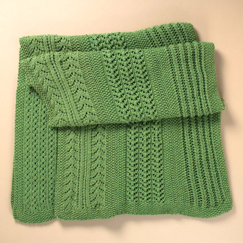 Cables & Lace Blanket