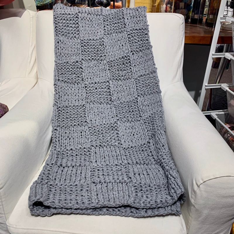 Zermatt Throw Knitting Kit | String Yarns Zermatt & Knitting Pattern (#360)