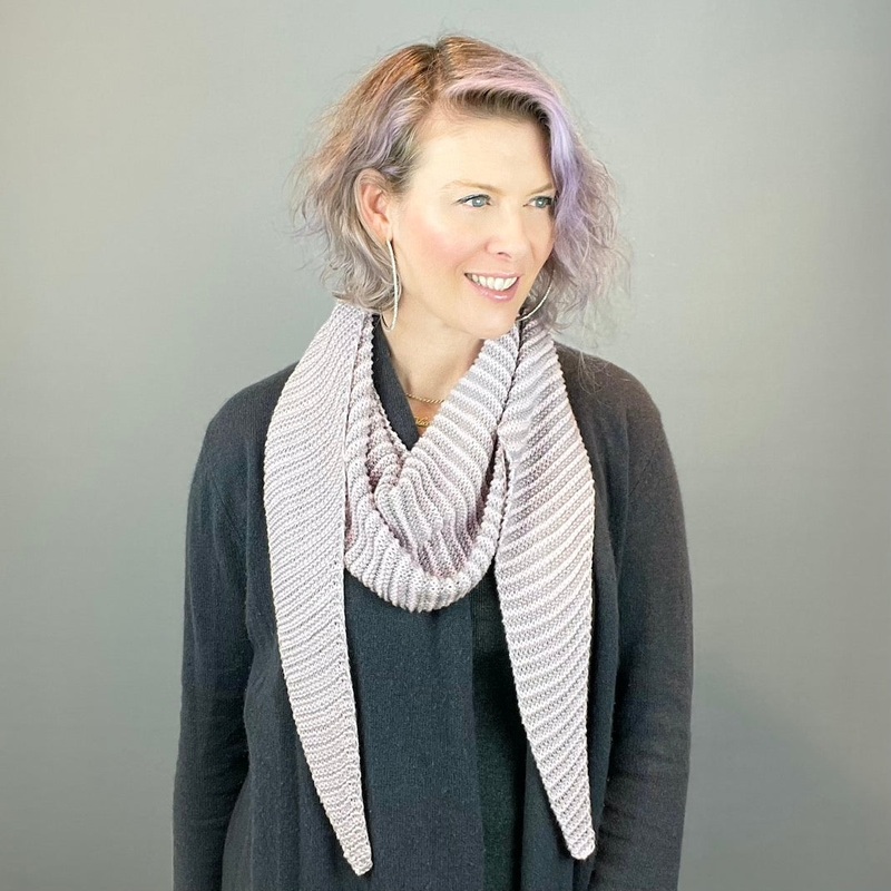 Bamboo Kerchief Knitting Kit | Sirdar Snuggly Baby Bamboo & Knitting Pattern (#346)