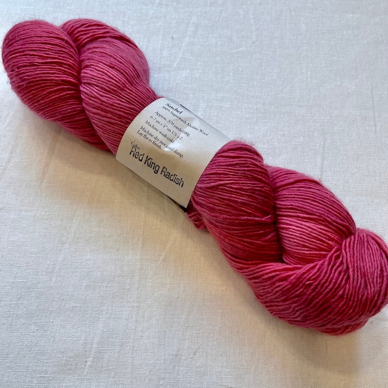 Chevron Baby Hat Knitting Kit | Mrs. Crosby Satchel & Knitting Pattern (#290)