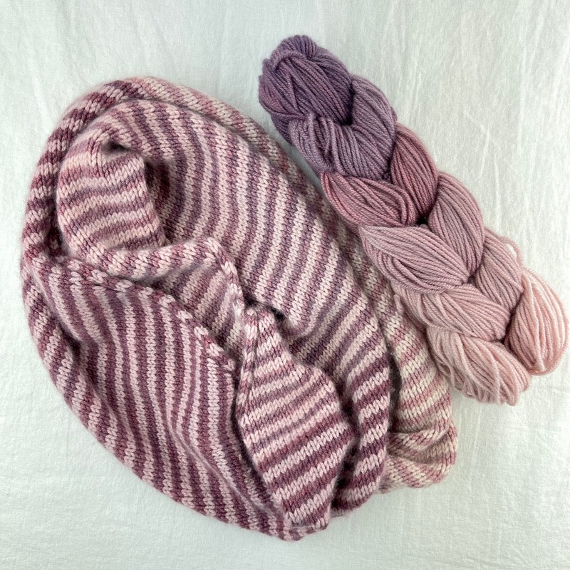 Endless Ombr Cowl/Scarf Knitting Kit | Jade Sapphire Mini Ombr Collection & Knitting Pattern