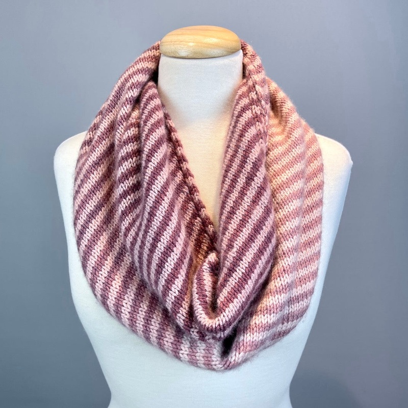 Endless Ombr Cowl/Scarf Knitting Kit | Jade Sapphire Mini Ombr Collection & Knitting Pattern