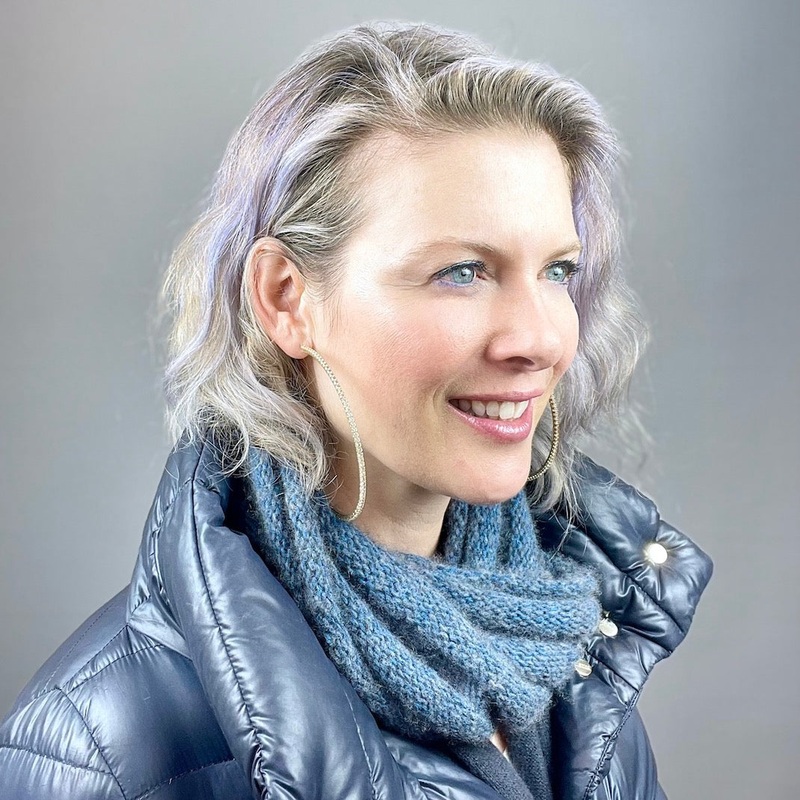 Peeeps Mobius Cowl Knitting Kit | Jade Sapphire Peeeps & Knitting Pattern (#372)