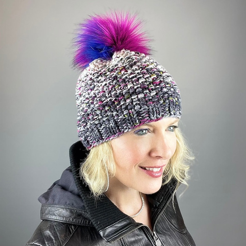 Fadient Hat Knitting Kit | MollyGirl Rock Star DK