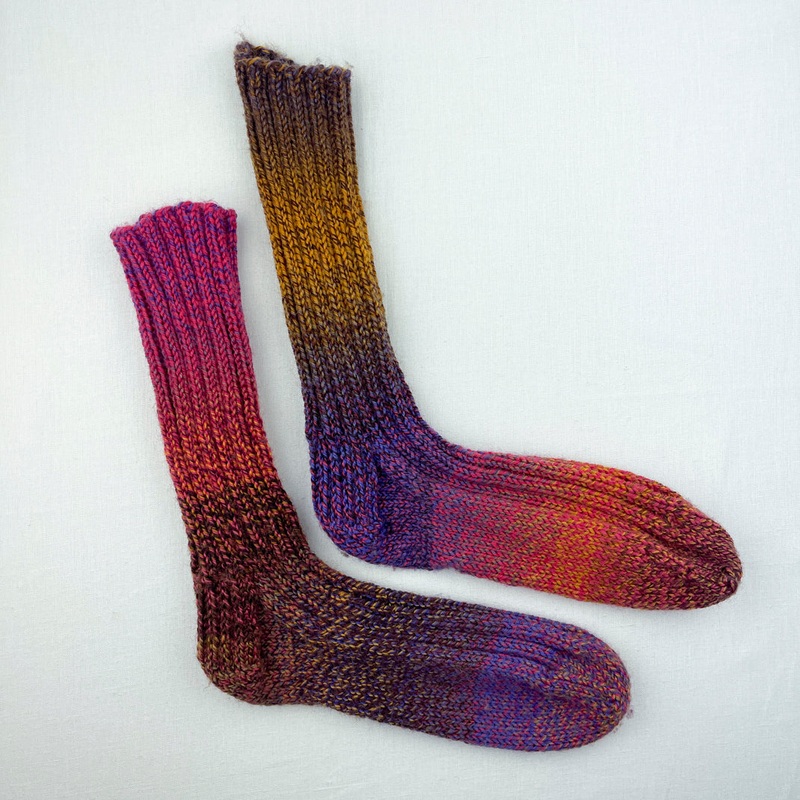 Atelier Worsted Weight Socks Knitting Kit | Jojoland Rhythm & Knitting Pattern