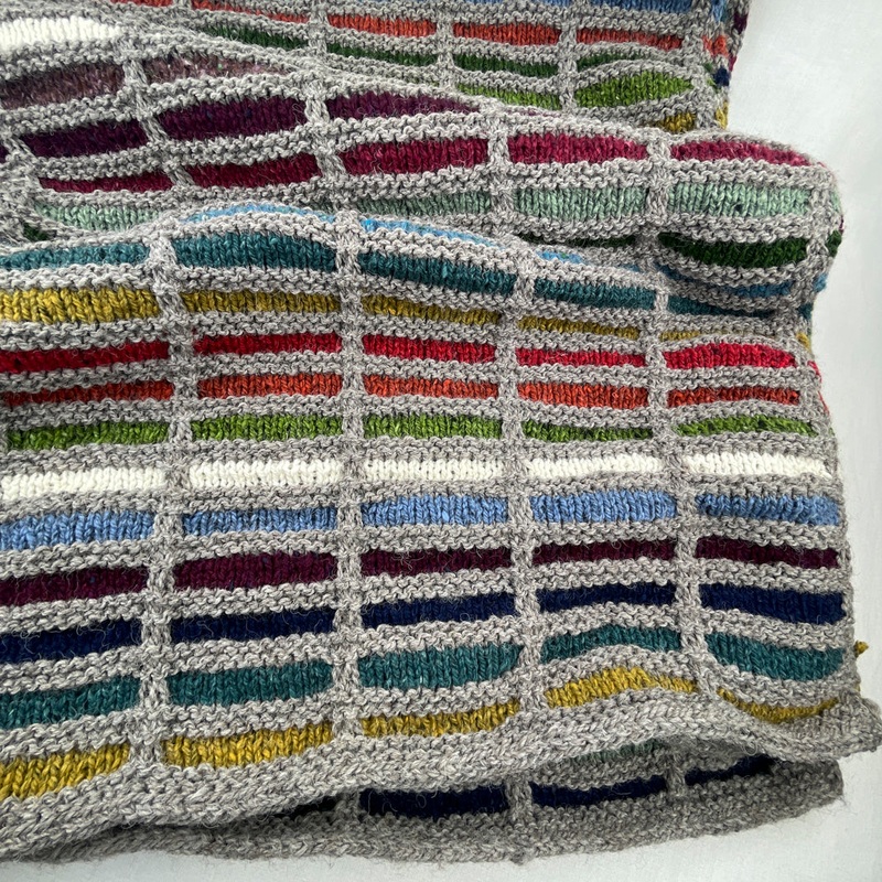 Painting Bricks Blanket Knitting Kit | Queensland Kathmandu Aran