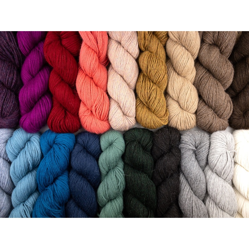 Cascade Pure Alpaca|3036 – magenta|3088 – Cherry|3003 – red|3077 – blush heather|3064 – deep coral|3094 – crabapple heather|3078 – gold/rust heather|3069 – granite green|3091 – monterey bay heather|3087 – dark green heather|3079 – hydrangea heather|3095 –