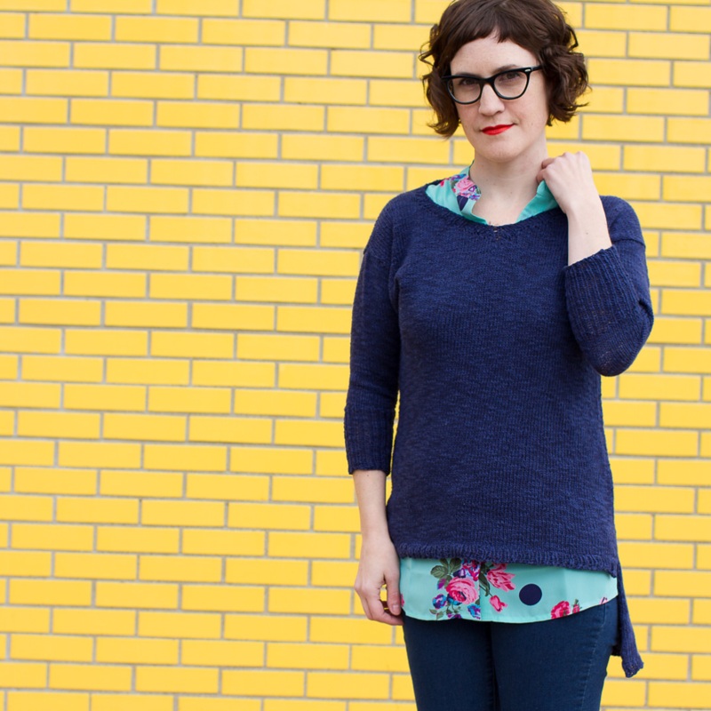 Circadian Pullover Knitting Kit | Juniper Moon Farm Zooey & Knitting Pattern