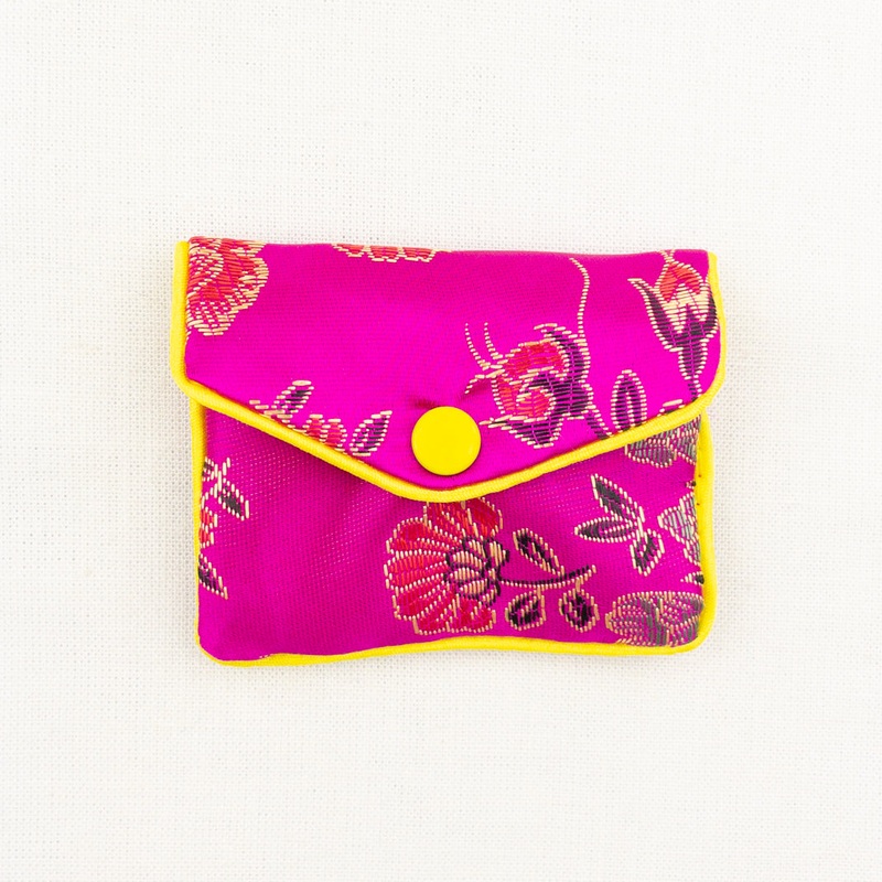Atelier Satin Pouches|Pink|Red|Turquoise|Purple|Cream