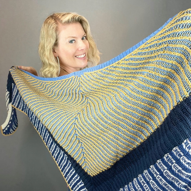 Feel Good Shawl Knitting Kit | Queensland United