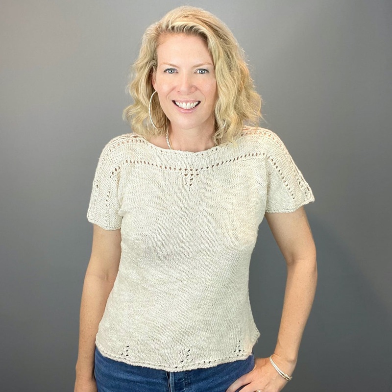 Sommerloch Top Knitting Kit | Juniper Moon Farm Zooey