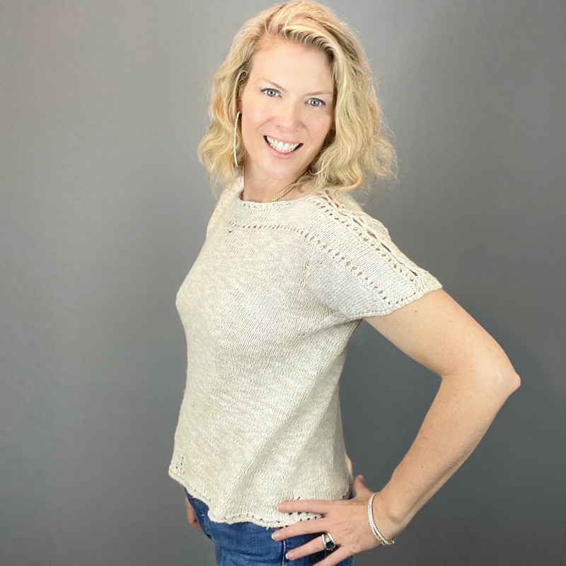 Sommerloch Top Knitting Kit | Juniper Moon Farm Zooey