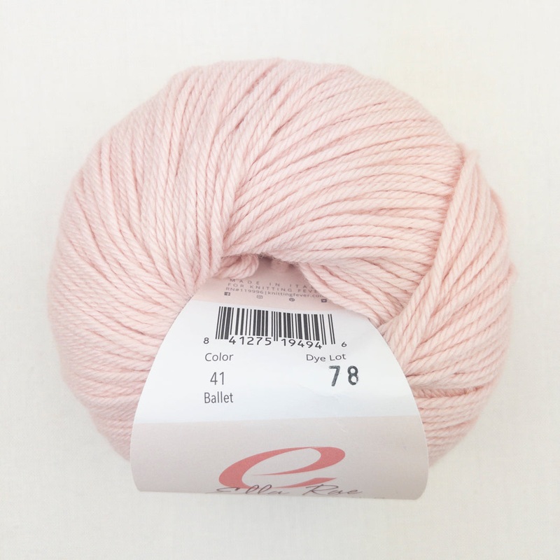 Bigglesby Baby Sweater Knitting Kit | Ella Rae Cashmereno Aran & Knitting Pattern