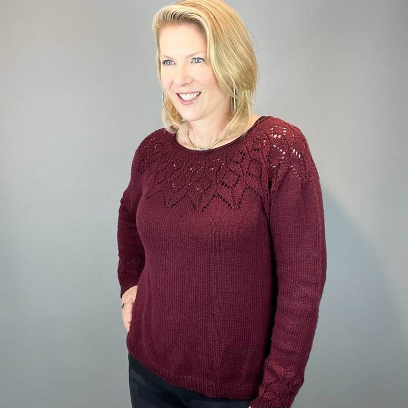 Jakers Pullover Knitting Kit | Ella Rae Cashmereno Sport