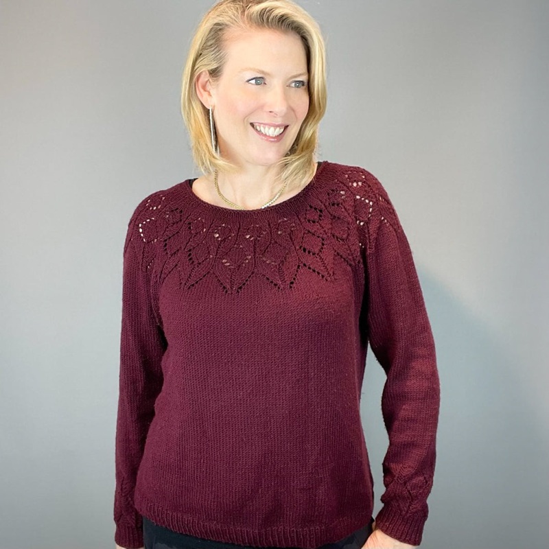Jakers Pullover Knitting Kit | Ella Rae Cashmereno Sport