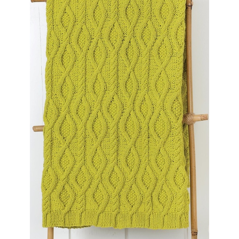 Ropes of Joy Blanket Knitting Kit | Ella Rae Eco Organic Cotton & Knitting Pattern