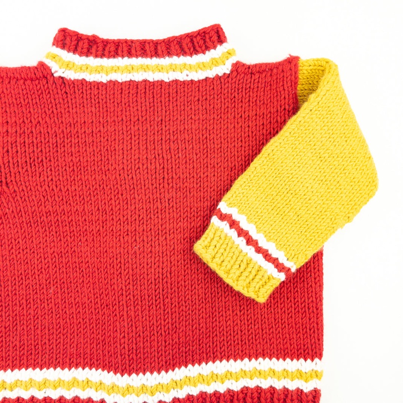 Back to School Jacket Knitting Kit | Ella Rae Cashmereno Sport