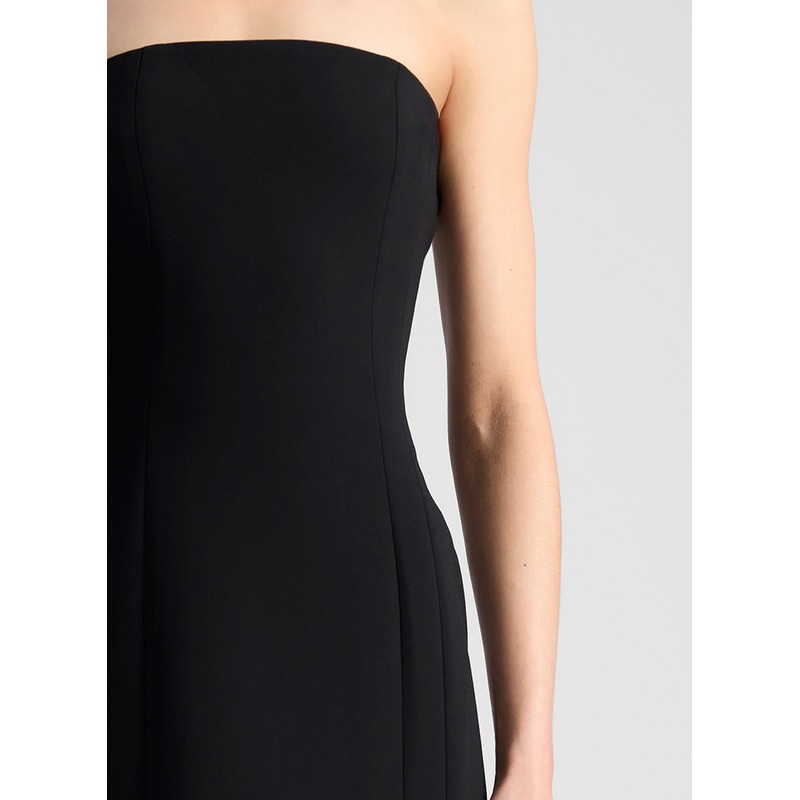 Elizabeth Strapless Midi Dress