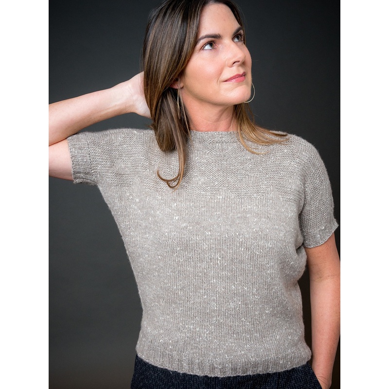 Otter Creek Tee Knitting Kit | The Fibre Company Acadia
