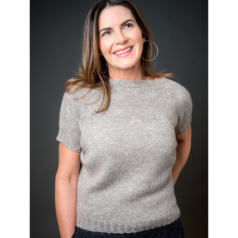 Otter Creek Tee Knitting Kit | The Fibre Company Acadia