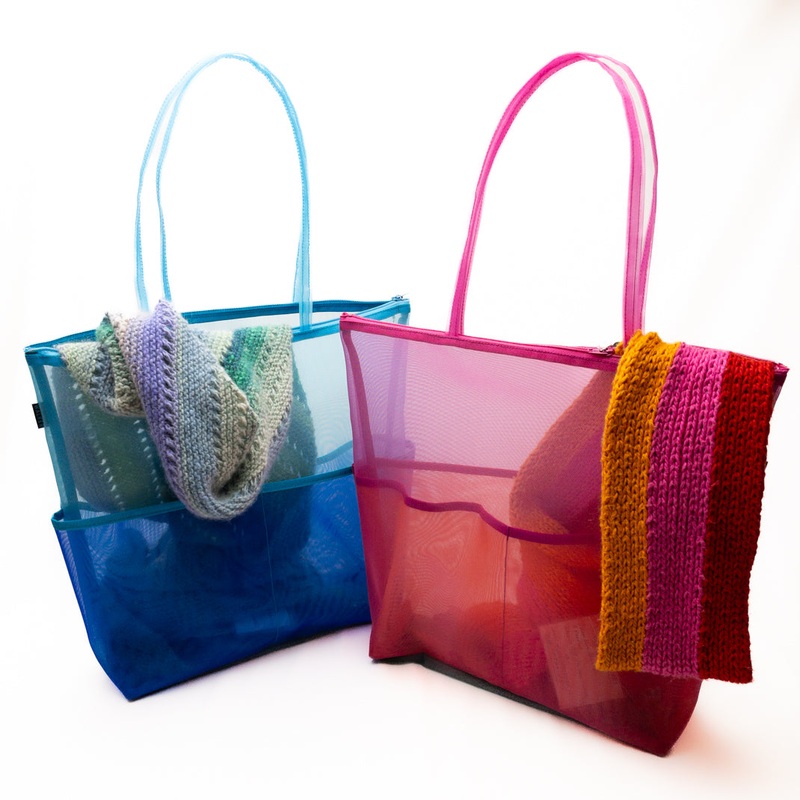 Walker Sam Tote Bag|Orange/Fuschia|Blue/Aqua|Black