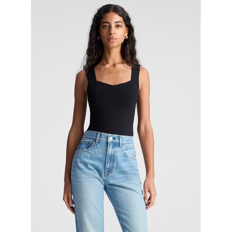 Jordana Compact Knit Top|Black|XS|S|M|L|XL