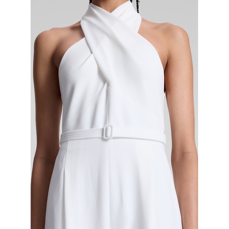 Murphy II Wide Leg Jumpsuit|White|00|0|2|4|6|8|10|12|14