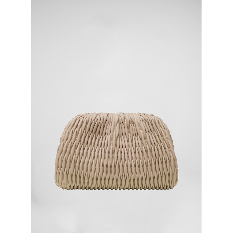 Enzo Clutch Bag|Beige|OS