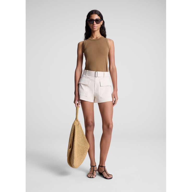 Hadley Cotton Rib Tank|Aged Bronze|XS|S|M|L|XL