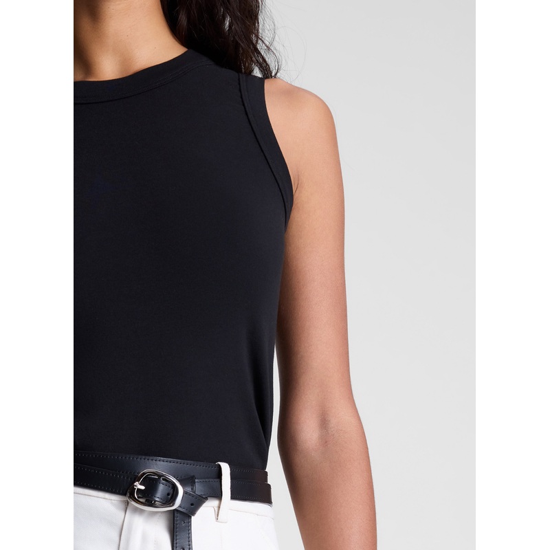 Hadley Cotton Rib Tank|Black|XS|S|M|L|XL