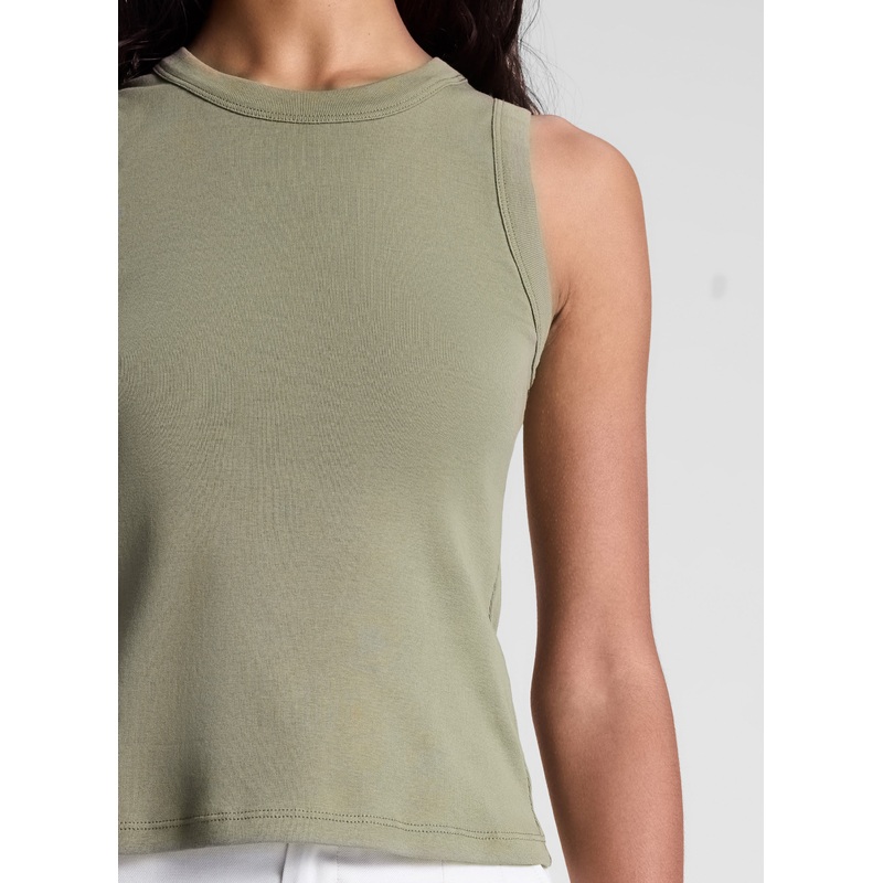 Hadley Cotton Rib Tank|Eucalyptus|XS|S|M|L|XL