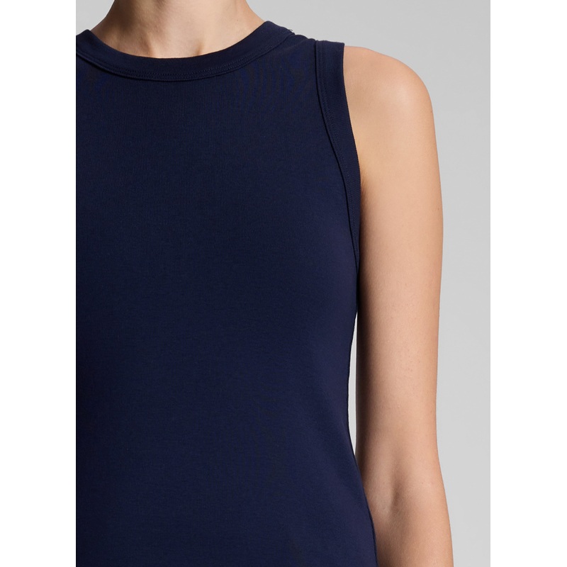 Hadley Cotton Rib Tank|Maritime Navy|XS|S|M|L|XL