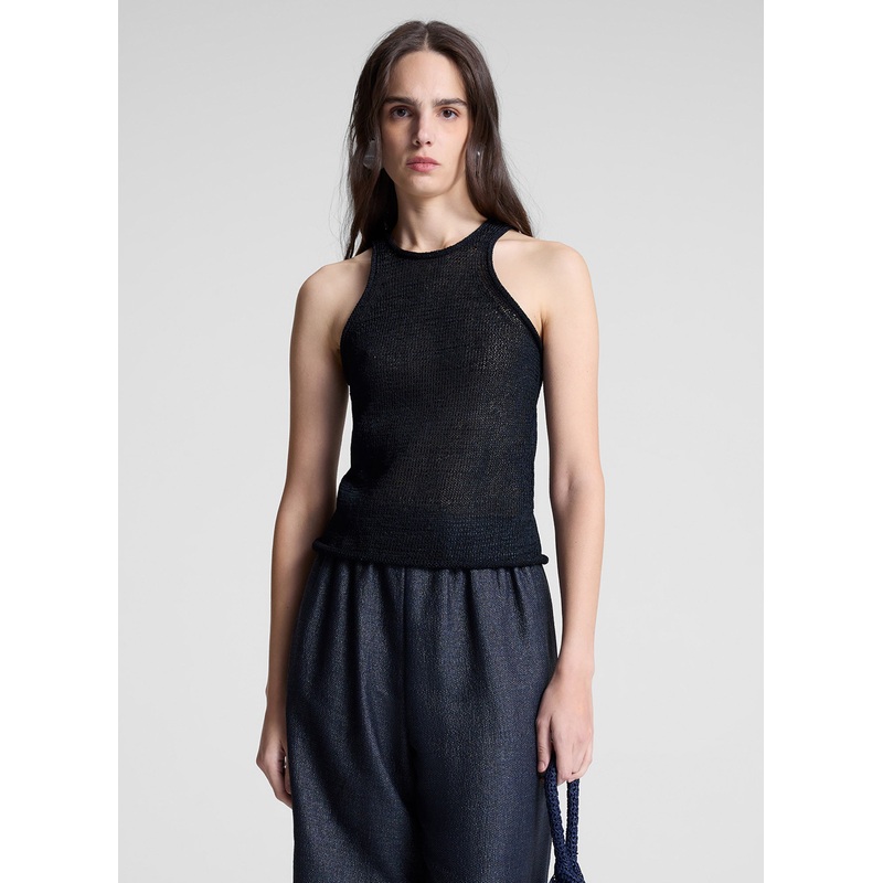 Nelly Open Knit Tank|Midnight|XS|S|M|L|XL