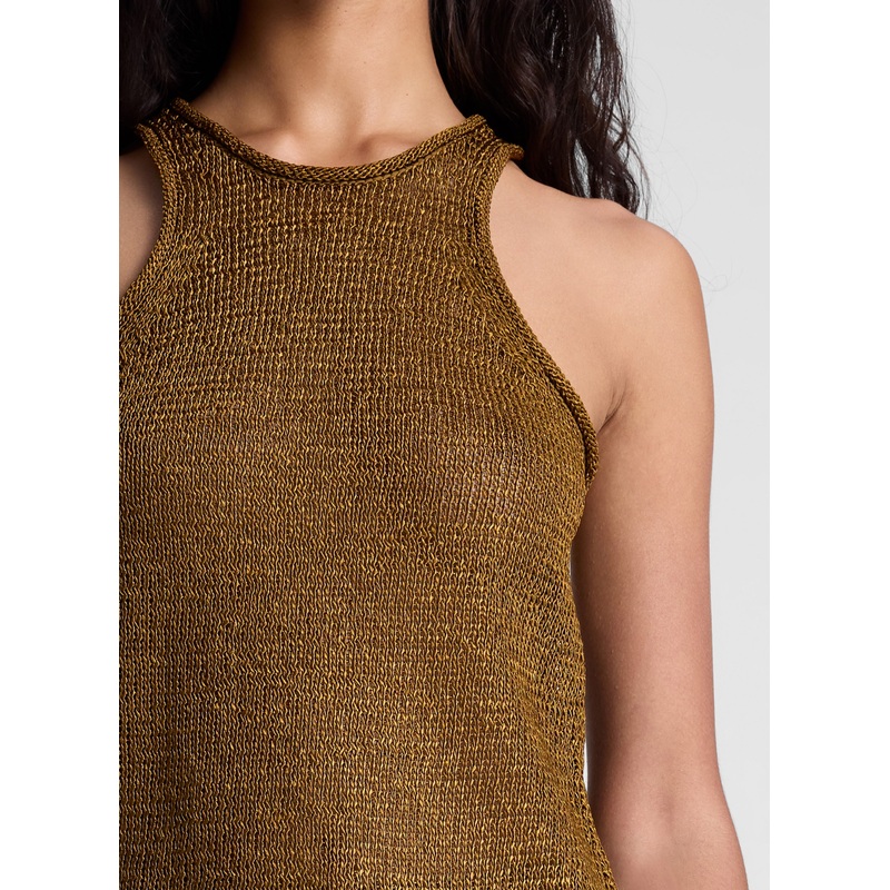 Nelly Open Knit Tank|Oil|XS|S|M|L|XL