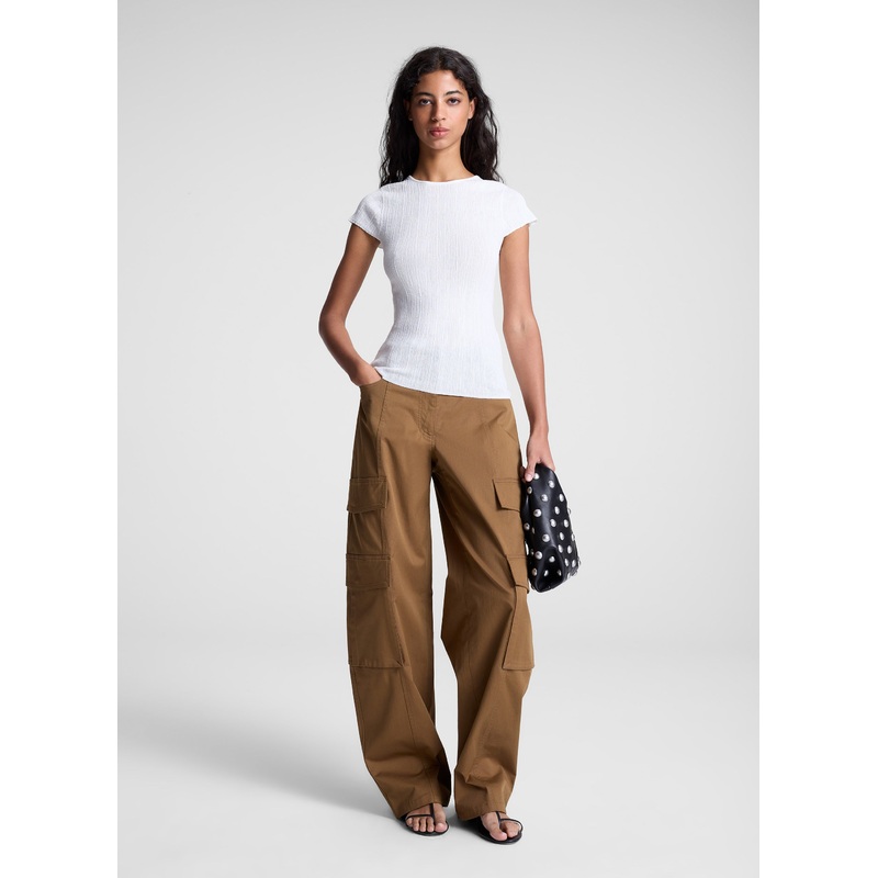 Sam Fine Cotton Knit Top|Bright White|XS|S|M|L|XL