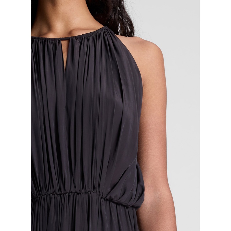 Meredith Midi Dress|Ganache|XXS|XS|S|M|L|XL